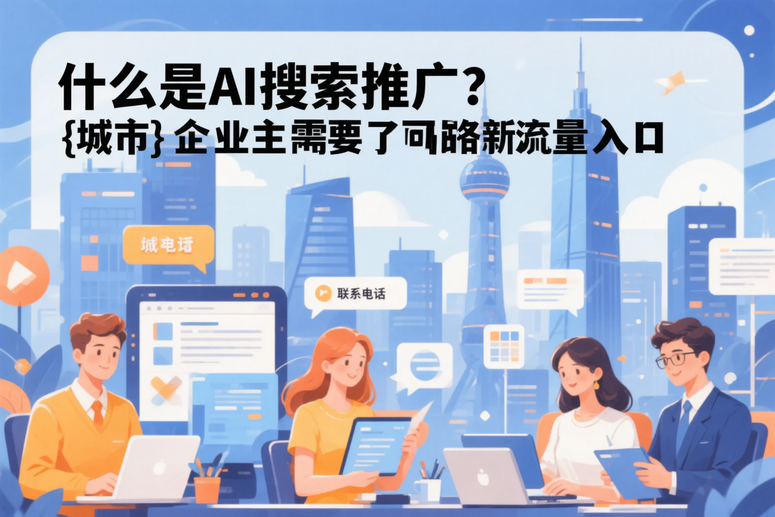 什么是AI搜索推广？张家界企业主需要了解的新流量入口