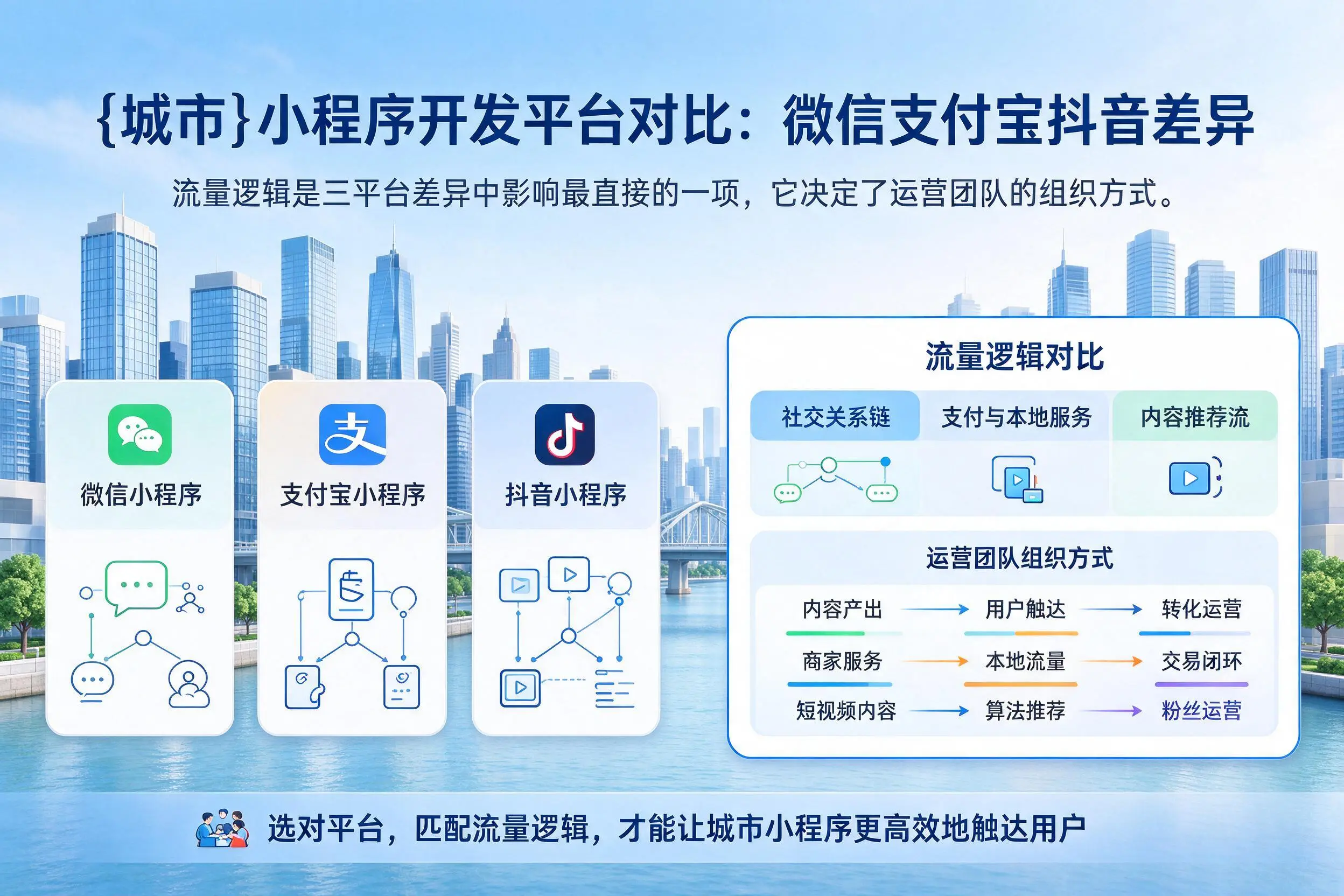 张家界小程序开发平台对比:微信支付宝抖音差异