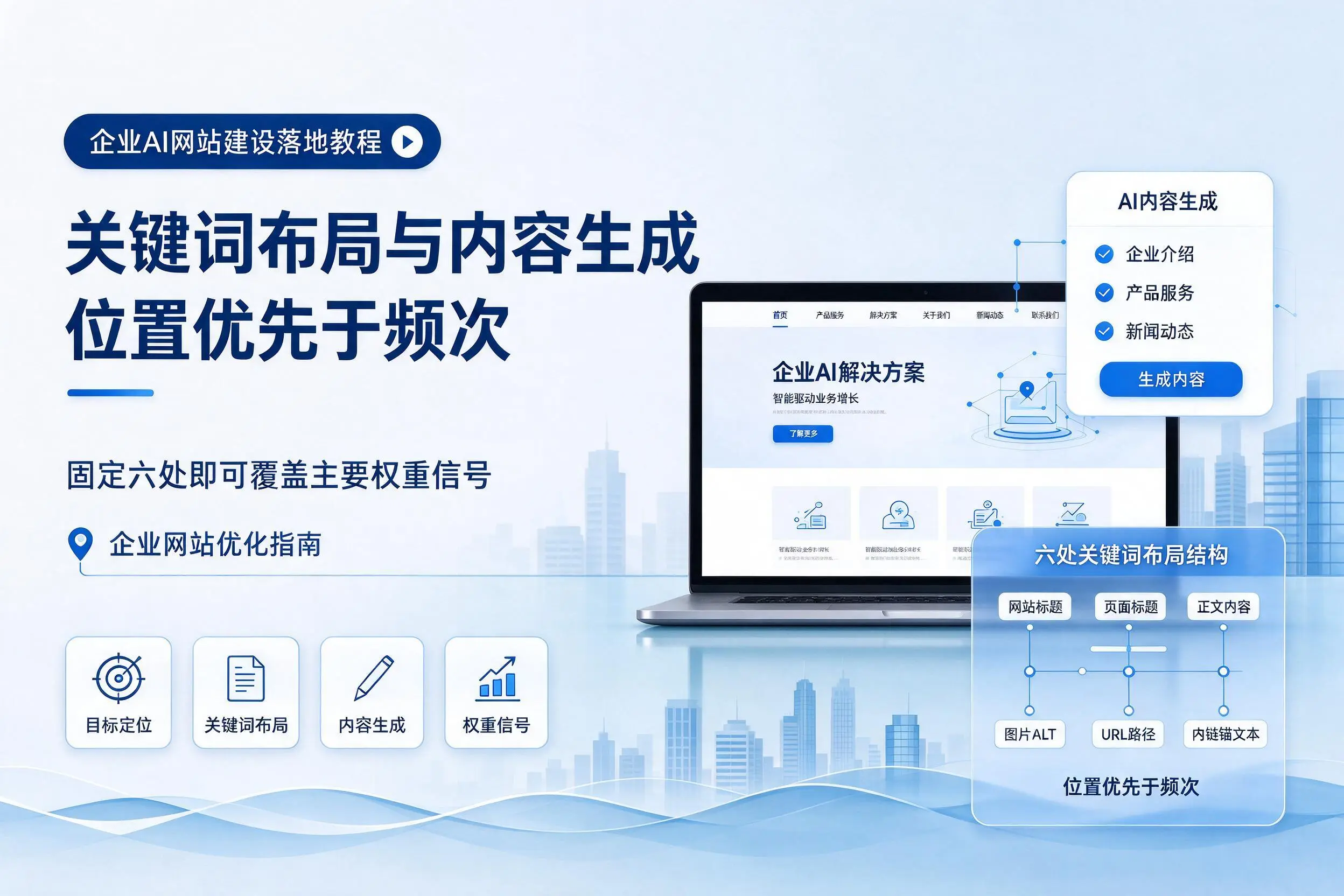 张家界企业AI网站建设落地教程：关键词布局与内容生成